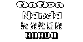 Coloriage Nanda