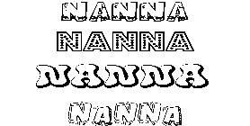 Coloriage Nanna