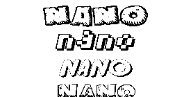 Coloriage Nano