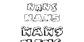 Coloriage Nans