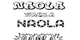 Coloriage Naola