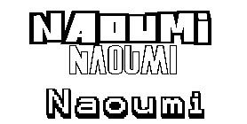 Coloriage Naoumi