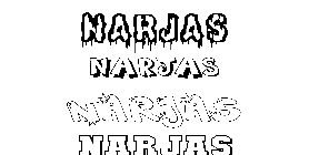 Coloriage Narjas