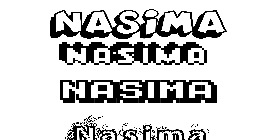 Coloriage Nasima