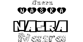 Coloriage Nasra