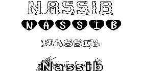 Coloriage Nassib