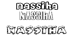 Coloriage Nassiha