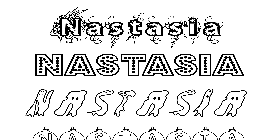 Coloriage Nastasia