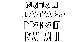 Coloriage Natali