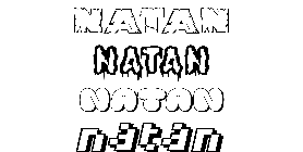 Coloriage Natan