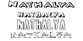 Coloriage Nathalya