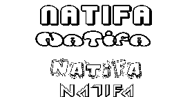 Coloriage Natifa