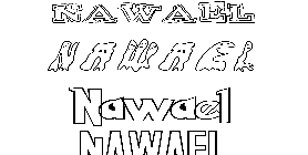 Coloriage Nawael