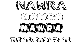 Coloriage Nawra