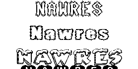 Coloriage Nawres