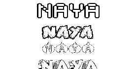 Coloriage Naya