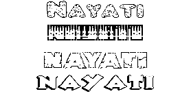 Coloriage Nayati