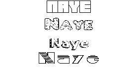 Coloriage Naye