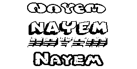 Coloriage Nayem