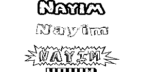 Coloriage Nayim