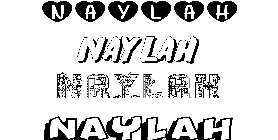 Coloriage Naylah