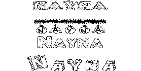 Coloriage Nayna