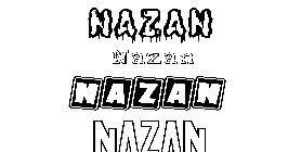 Coloriage Nazan