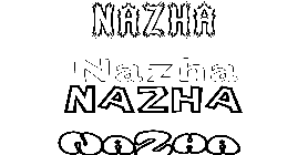 Coloriage Nazha