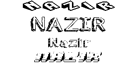 Coloriage Nazir