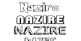 Coloriage Nazire