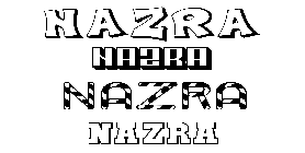 Coloriage Nazra