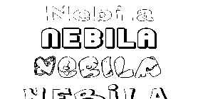 Coloriage Nebila