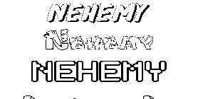 Coloriage Nehemy