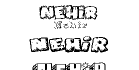 Coloriage Nehir