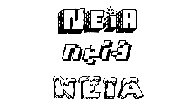 Coloriage Neïa