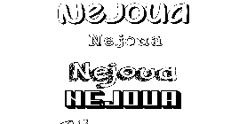 Coloriage Nejoua