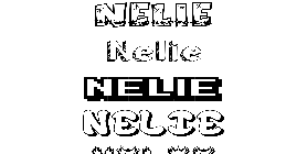 Coloriage Nelie