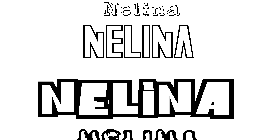 Coloriage Nelina