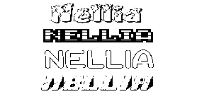 Coloriage Nellia