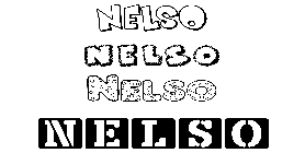 Coloriage Nelso