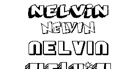 Coloriage Nelvin