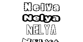 Coloriage Nelya