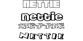 Coloriage Nettie