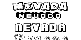 Coloriage Nevada