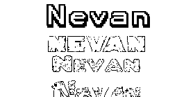 Coloriage Nevan