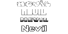 Coloriage Nevil