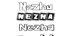 Coloriage Nezha