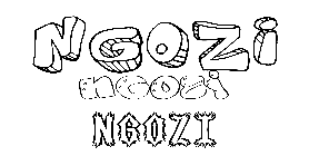 Coloriage Ngozi