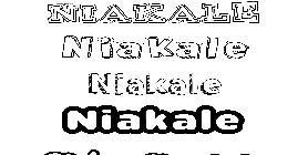 Coloriage Niakale