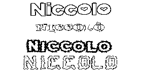 Coloriage Niccolò